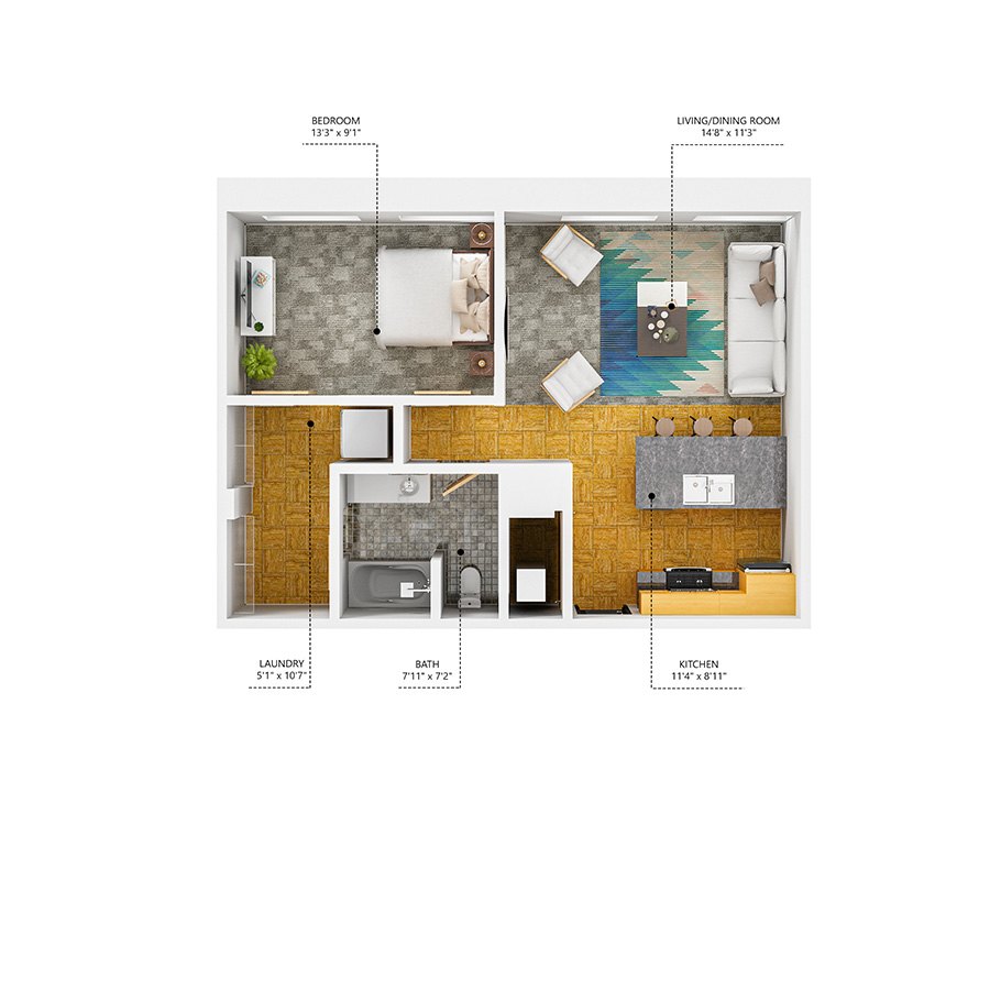 Floorplan A1 HC