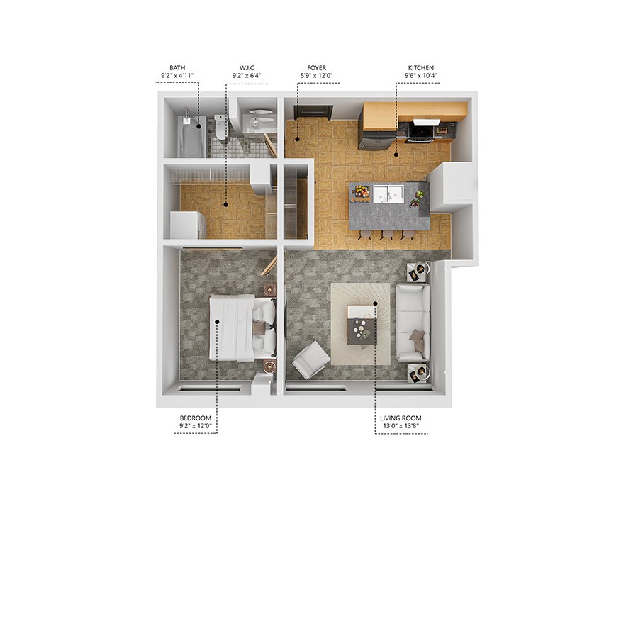 Floorplan A2 - A