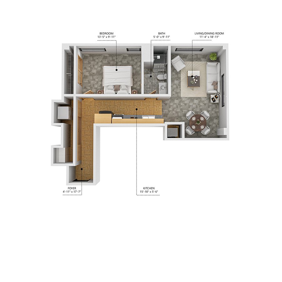 Floorplan A6 - A