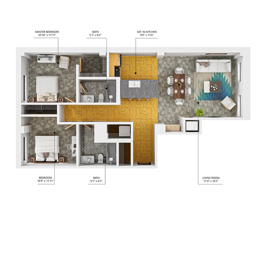 Floorplan C2 - A