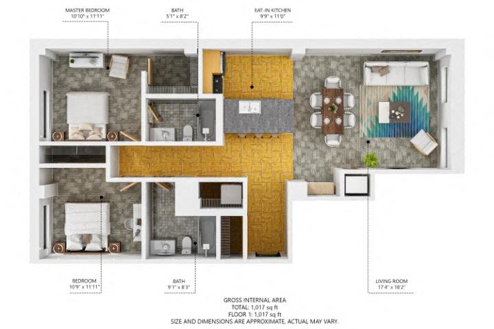 Floorplan B3